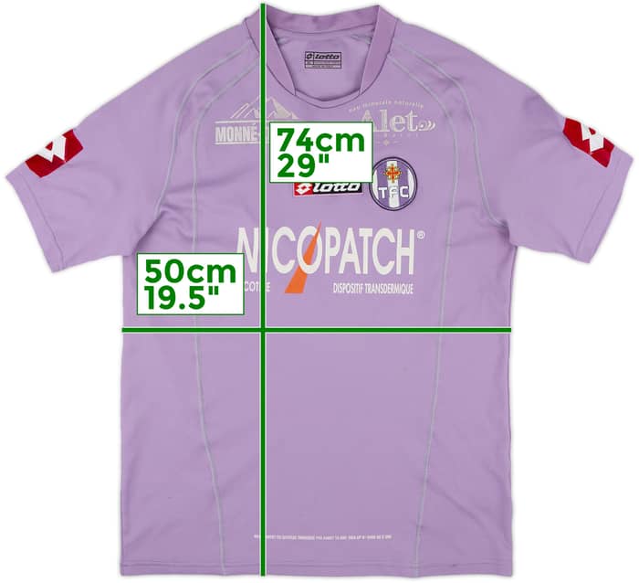 2004-05 Toulouse Home Shirt - 7/10 - (XL)