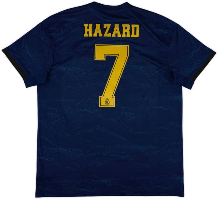 2019-20 Real Madrid Away Shirt Hazard #7 - 7/10 - (XL)