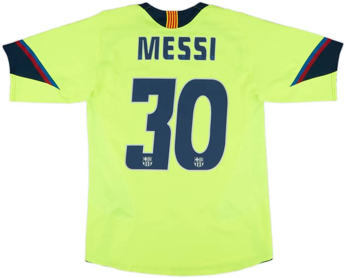 2005-06 Barcelona Away Shirt Messi #30 - 8/10 - (S)