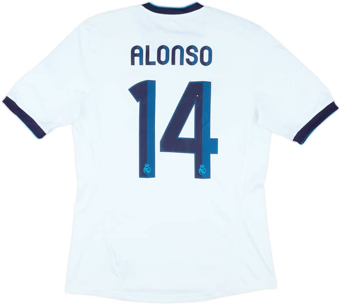2012-13 Real Madrid Home Shirt Alonso #14 - 7/10 - (M)