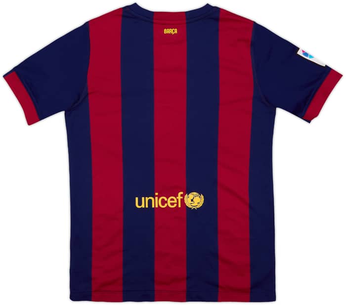 2014-15 Barcelona Home Shirt - 8/10 - (XL.Boys)