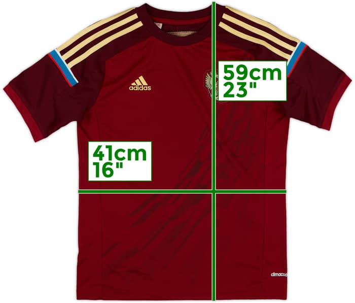 2014-15 Russia Home Shirt - 9/10 - (M.Boys)