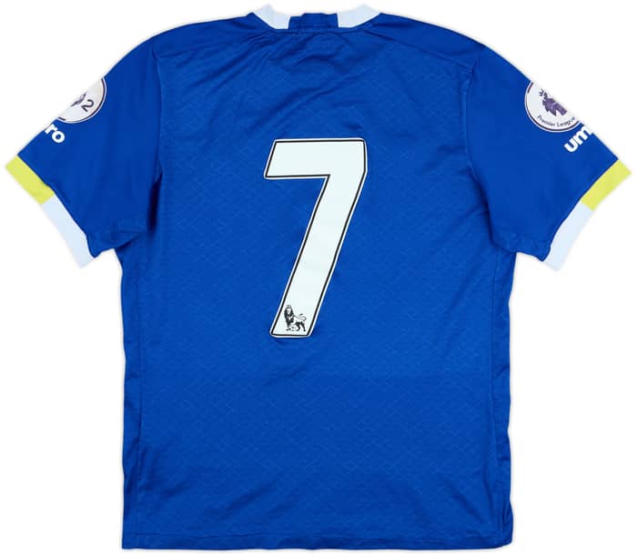 2016-17 Everton Match Issue Home Shirt #7