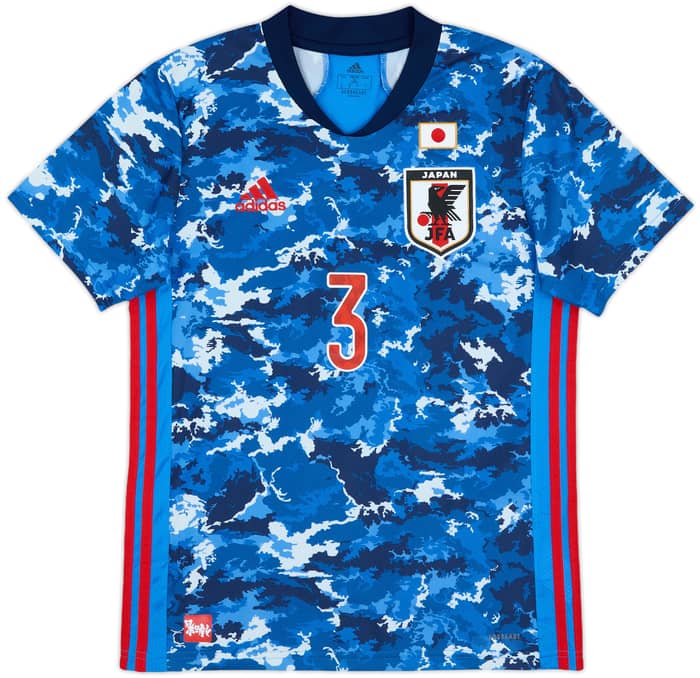 2020-21 Japan Home Shirt Muroya #3 - 10/10 - (M)