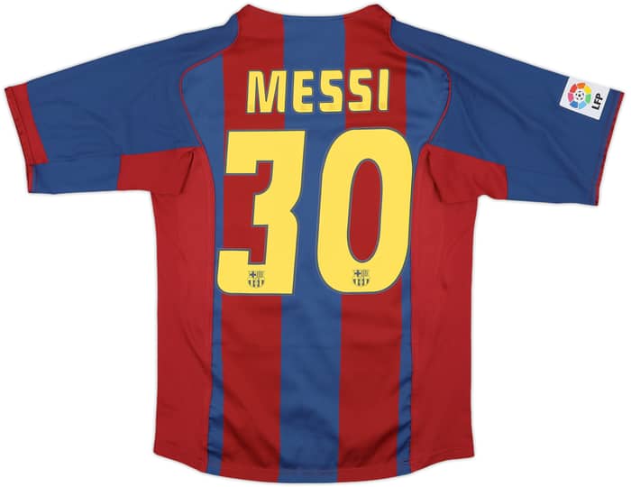 2004-05 Barcelona Home Shirt Messi #30 - 10/10 - (S)