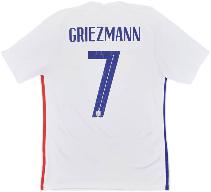 2020-21 France Away Shirt Griezmann #7 - 9/10 - (S)