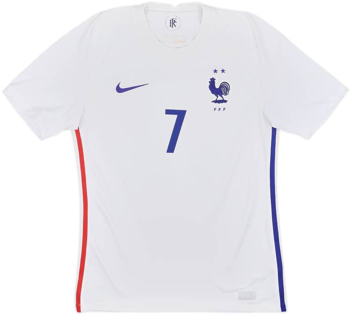 2020-21 France Away Shirt Griezmann #7 - 9/10 - (S)