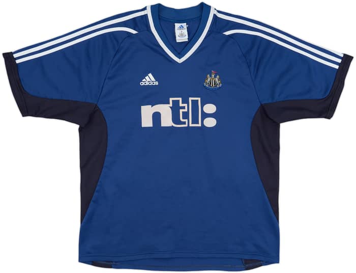 2001-02 Newcastle Away Shirt Shearer #9 - 8/10 - (L)