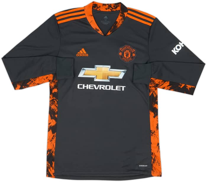 2020-21 Manchester United GK Shirt De Gea #1 - 8/10 - (M)