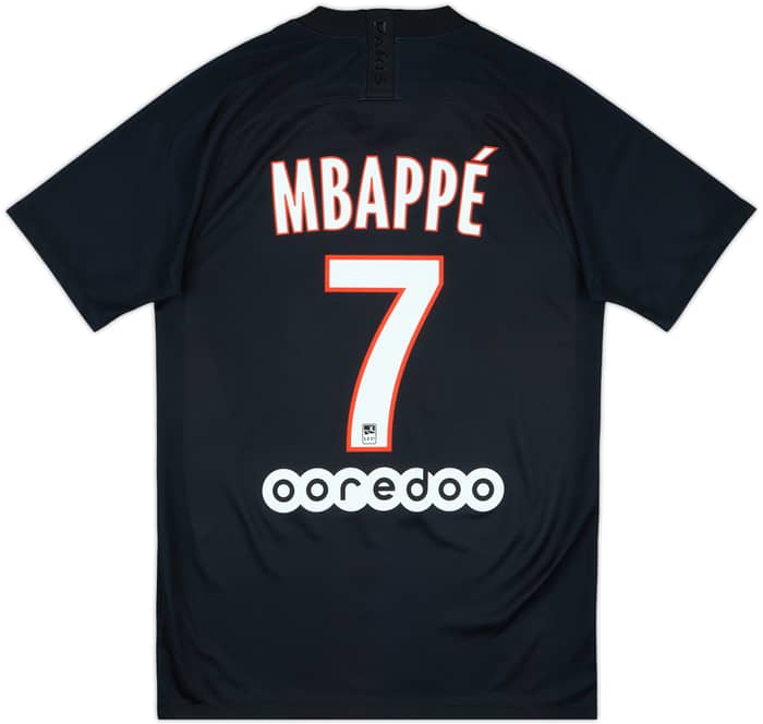 2019-20 Paris Saint-Germain Fourth Shirt Mbappe #7 - 10/10 - (S)