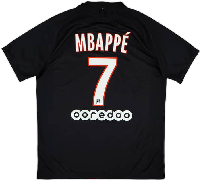 2019-20 Paris Saint-Germain Fourth Shirt Mbappe #7 - 10/10 - (L)