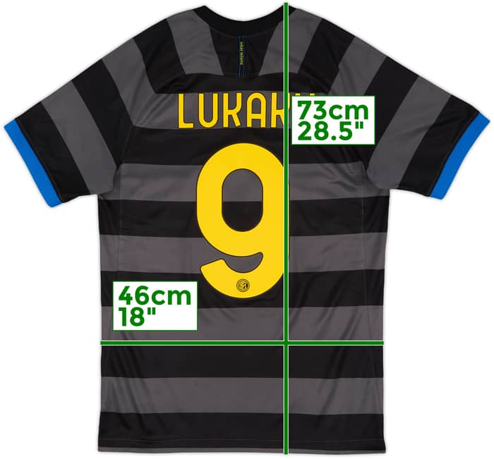 2020-21 Inter Milan Third Shirt Lukaku #9 - 10/10 - (S)