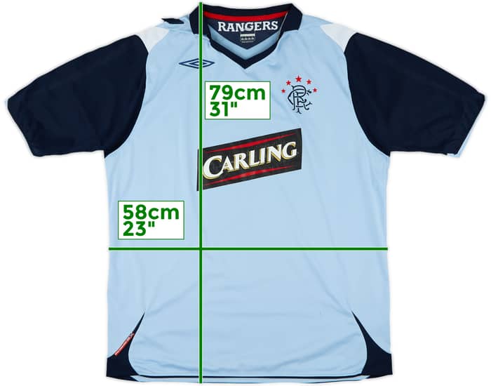 2006-07 Rangers Third Shirt - 5/10 - (XL)