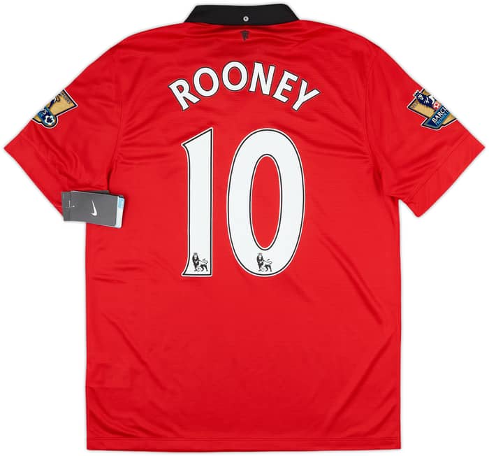 2013-14 Manchester United Home Shirt Rooney #10 (L)