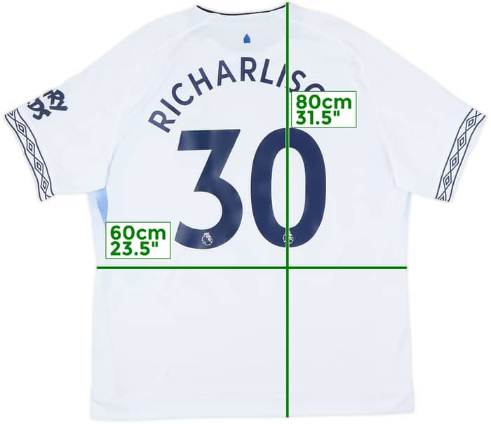 2018-19 Everton Third Shirt Richarlison #30 - 9/10 - (XXL)