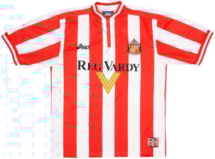 1999-00 Sunderland Home Shirt Quinn #9 - 8/10 - (M)