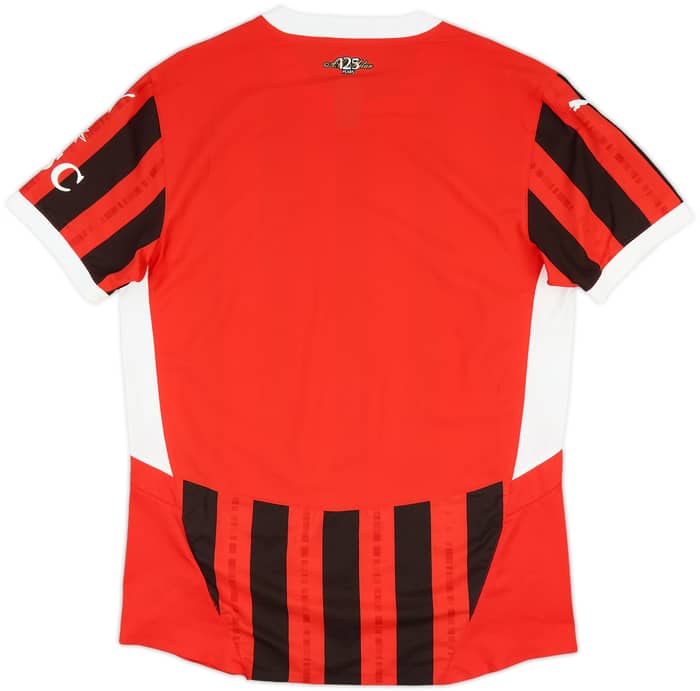 2024-25 AC Milan Authentic Home Shirt - 9/10 - (M)