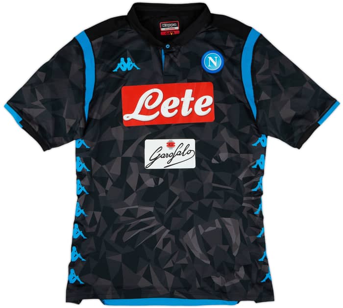 2018-19 Napoli Authentic Away Shirt - 6/10 - (XXL)