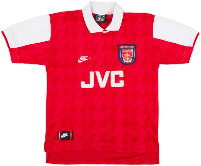 1994-96 Arsenal Home Shirt Wright #8 - 8/10 - (M)