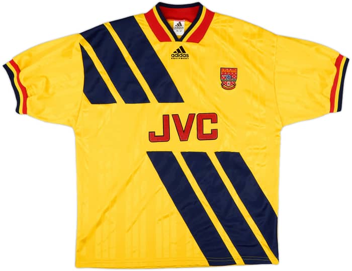 1993-94 Arsenal Away Shirt Wright #8 - 9/10 - (M/L)