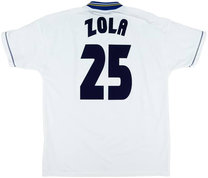 1998-00 Chelsea Away Shirt Zola #25 - 8/10 - (XL)