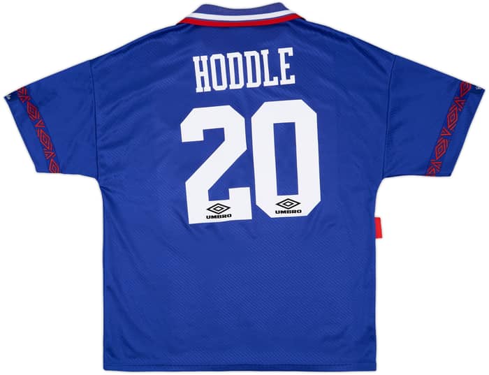 1993-94 Chelsea Home Shirt Hoddle #20 - 8/10 - (XL)
