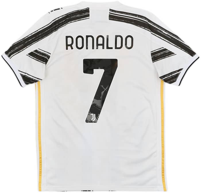 2020-21 Juventus Home Shirt Ronaldo #7 - 8/10 - (M)