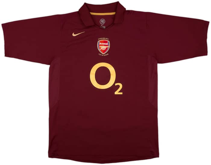 2005-06 Arsenal Home Shirt Bergkamp #10 - 10/10 - (L)