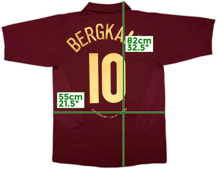 2005-06 Arsenal Home Shirt Bergkamp #10 - 10/10 - (L)