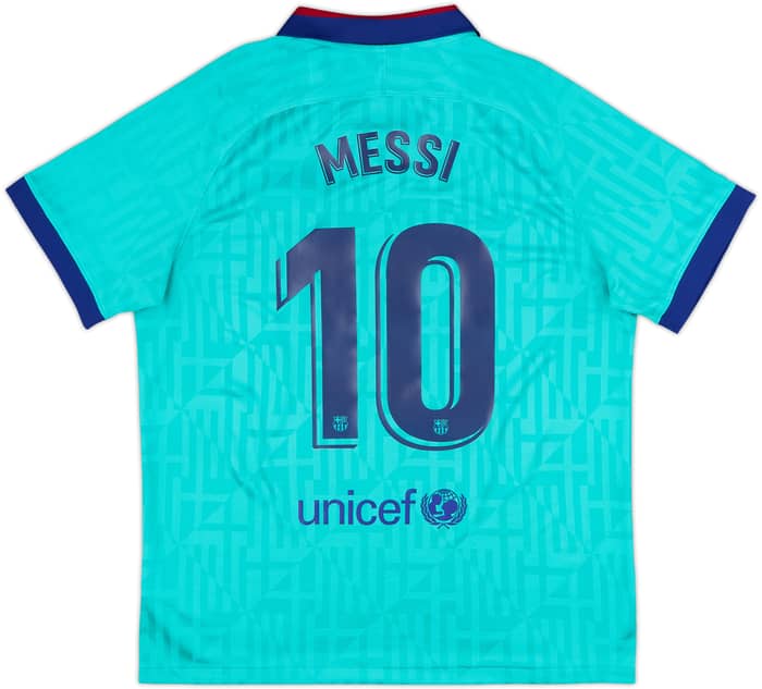 2019-20 Barcelona Third CL Shirt Messi #10 - 8/10 - (XL)
