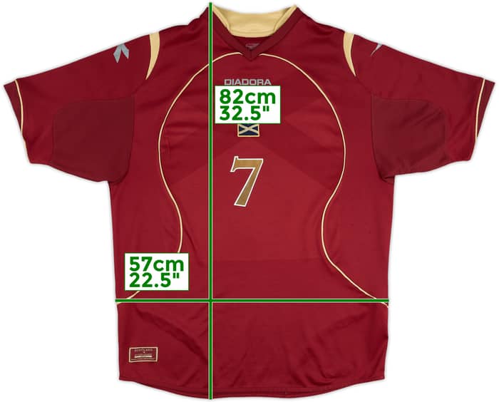 2007-08 Scotland Third Shirt #7 - 8/10 - (XL)