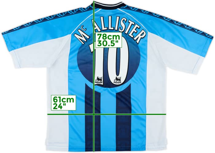 1998-99 Coventry Home Shirt McAllister #10 - 9/10 - (L)