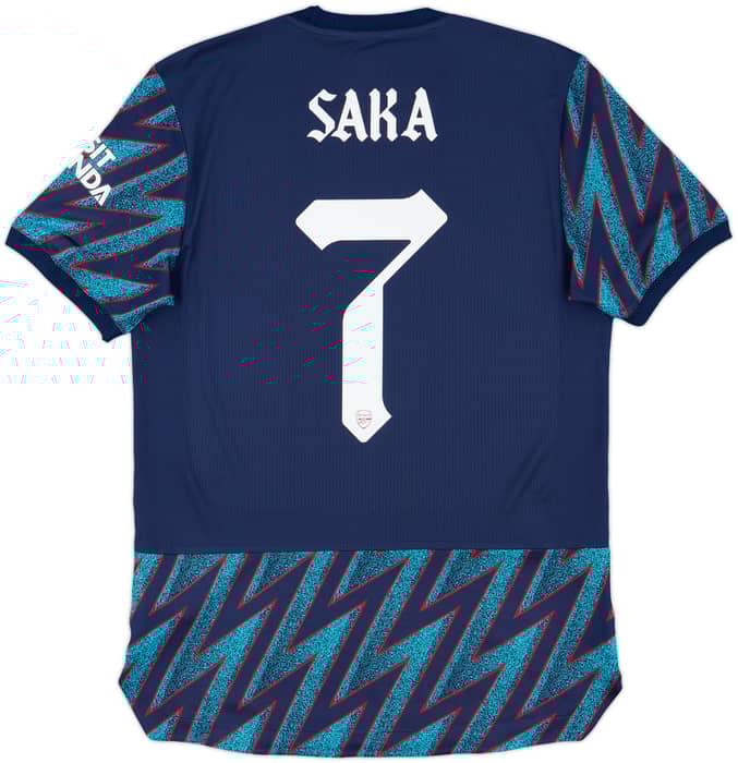 2021-22 Arsenal Player Issue Third Shirt Saka #7 - 9/10 - (M)