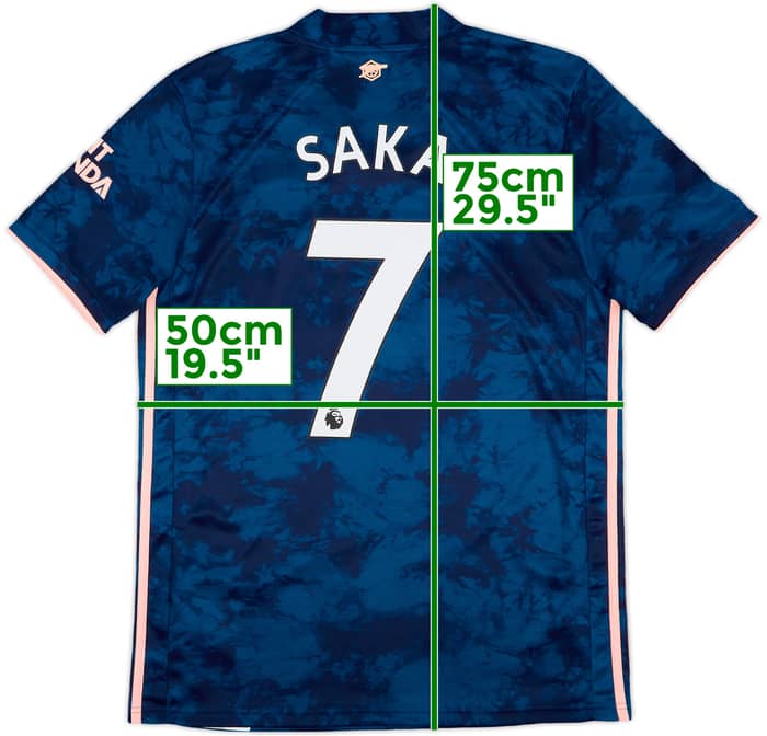 2020-21 Arsenal Third Shirt Saka #7 - 10/10 - (M)