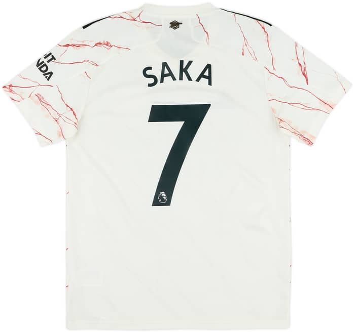 2020-21 Arsenal Away Shirt Saka #7 - 10/10 - (M)