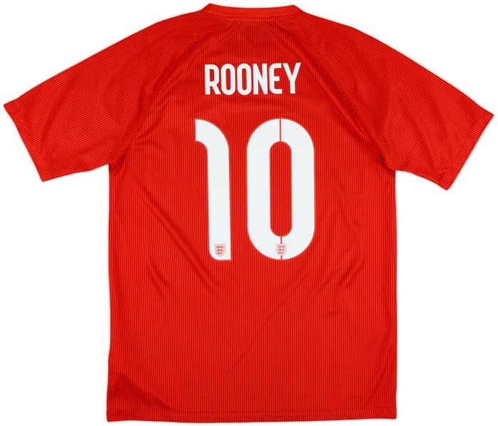 2014-15 England Away Shirt Rooney #10 - 10/10 - (M)