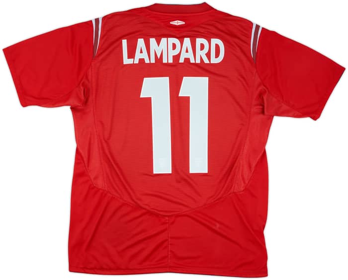 2004-06 England Away Shirt Lampard #11 - 5/10 - (L)