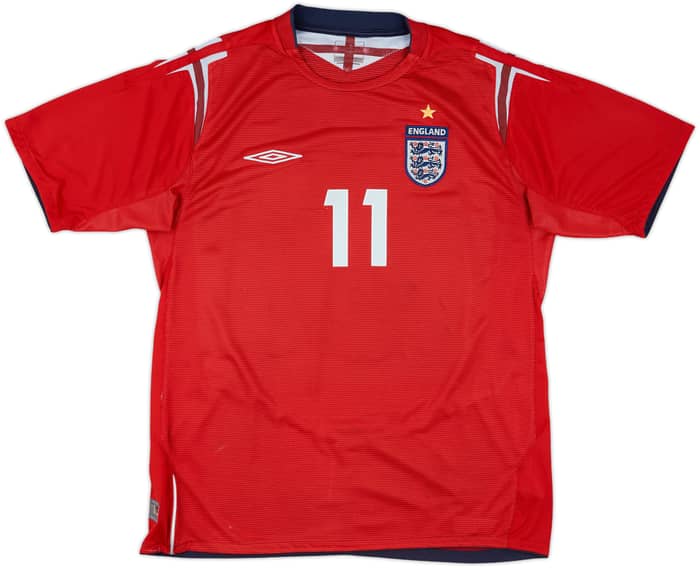 2004-06 England Away Shirt Lampard #11 - 5/10 - (L)