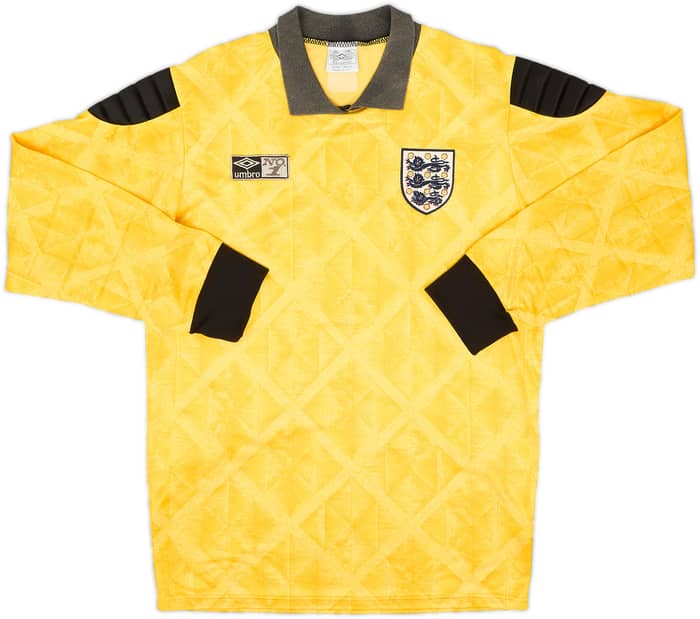 1990-92 England GK Shirt #1 (Shilton) - 7/10 - (M)