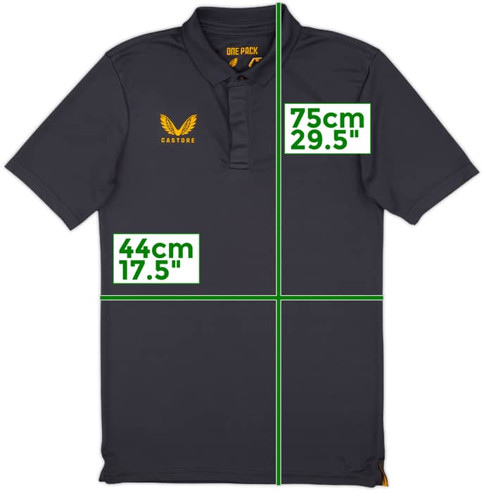 2021-22 Wolves Castore Polo Shirt - 10/10 - (S)