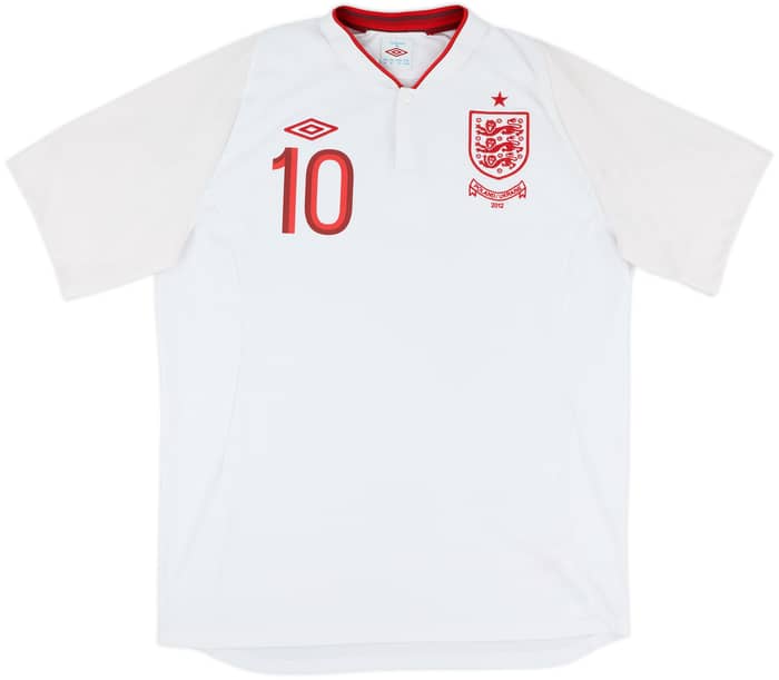 2012-13 England Home Shirt Rooney #10 - 8/10 - (XL)