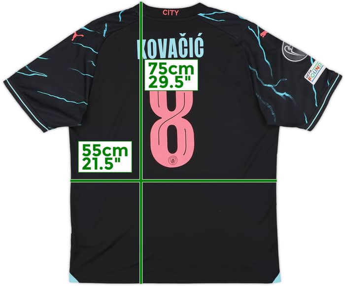 2023-24 Manchester City Third Shirt Kovacic #8 - 10/10 - (L)