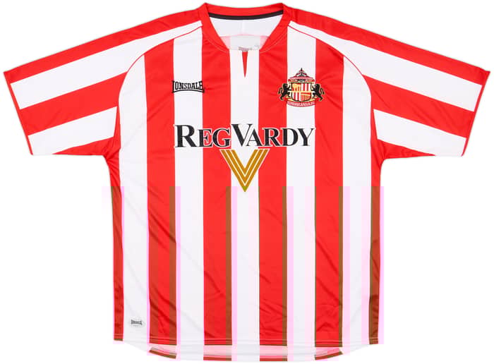 2005-07 Sunderland Home Shirt Delap #4 - 7/10 - (L)