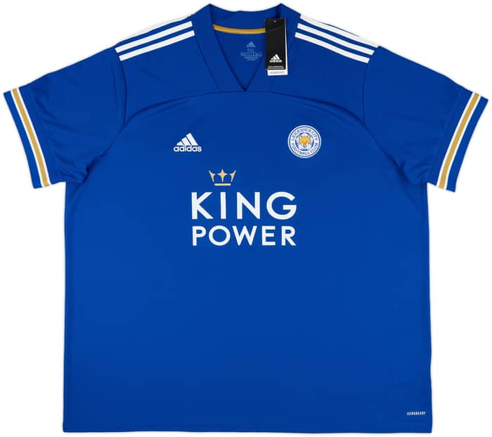2020-21 Leicester Home Shirt Vardy #9 (3XL)