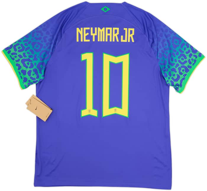 2022-23 Brazil Away Shirt Neymar #10 (L)