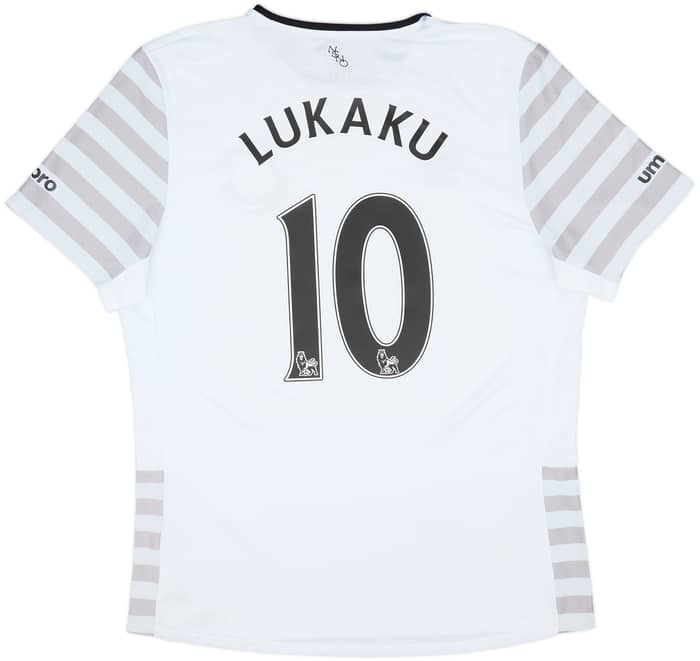 2015-16 Everton Away Shirt Lukaku #10 - 8/10 - (XL)