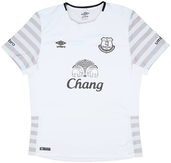2015-16 Everton Away Shirt Lukaku #10 - 8/10 - (XL)