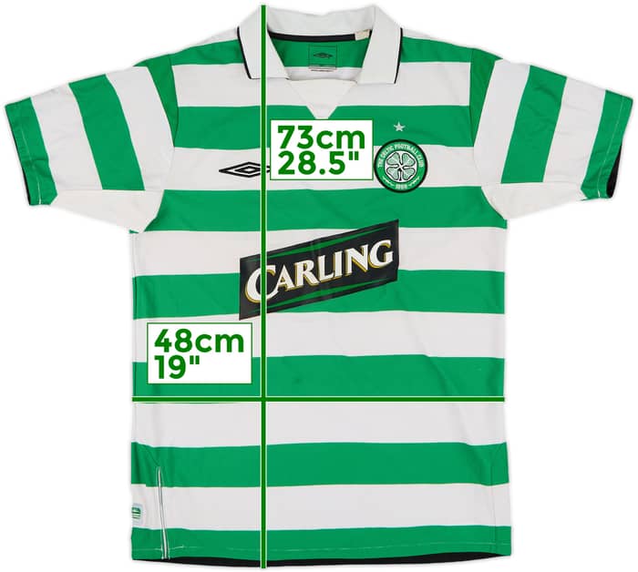 2004-05 Celtic Home Shirt - 5/10 - (S)