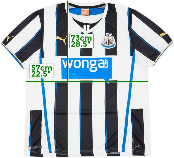 2013-14 Newcastle Home Shirt Ben Arfa #10 - 7/10 - (L)