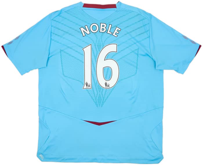 2008-09 West Ham Away Shirt Noble #16 - 8/10 - (XXL)